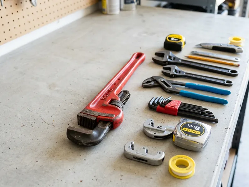 Professional plumbers in Goodwell, OK equipped with top-tier tools for residential and commercial plumbing services.